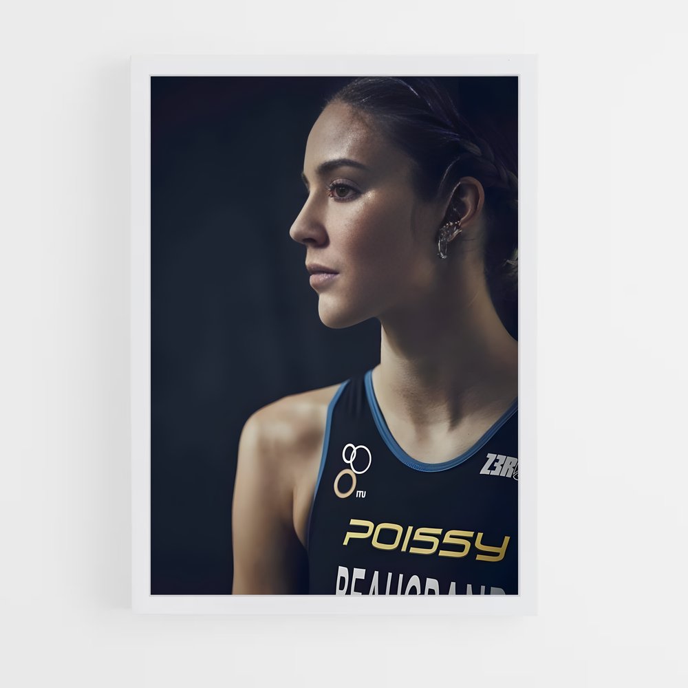 Poster Cassandre Beaugrand Sport – affiche Athlétisme (vue 3)